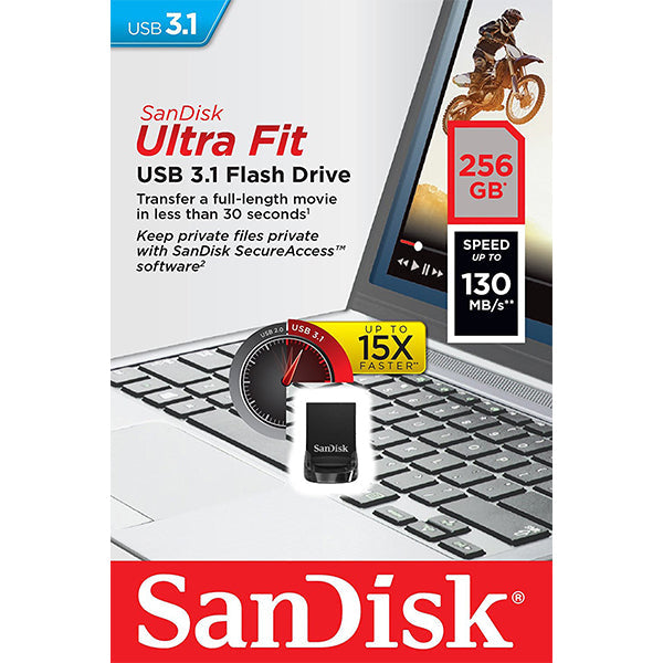 NNEDSZ 256GB CZ430 ULTRA FIT USB 3.1 (SDCZ430-256G)