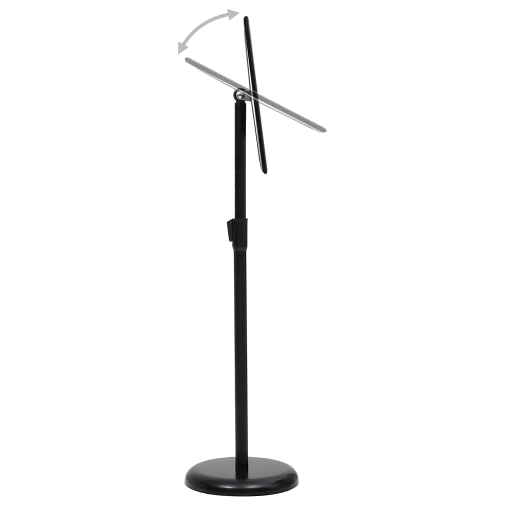 NNEVL A4 Pedestal Poster Stand Black Aluminium Alloy