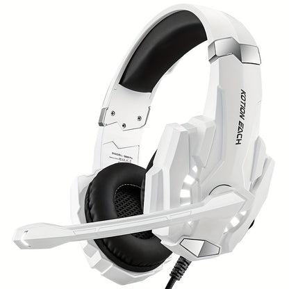 NNETM Gaming Headset with Mic LED for PS4 PS5 Xbox