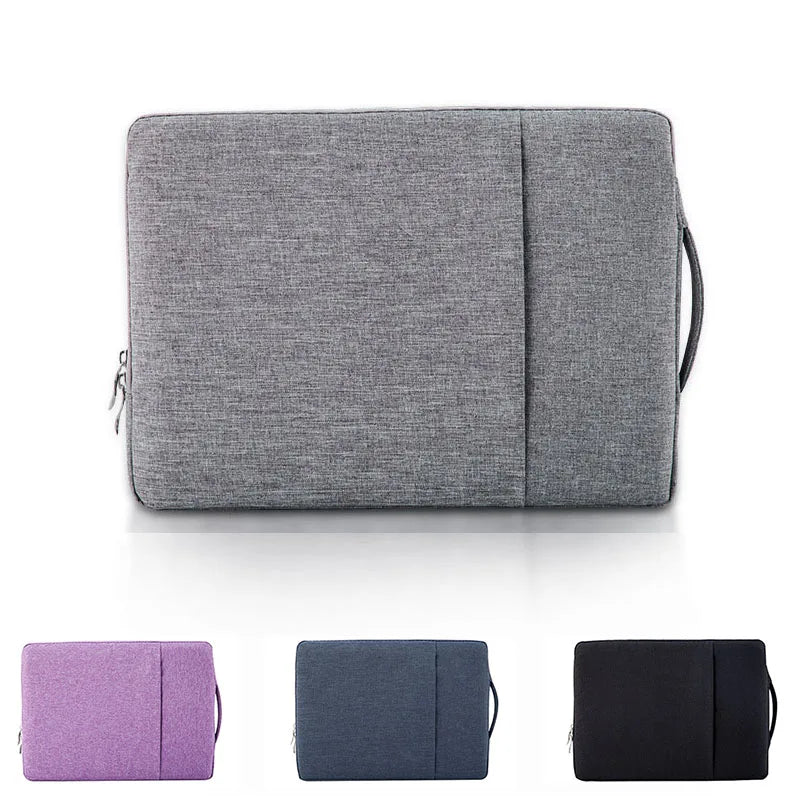 Portable Laptop Bag 13 14 15.6 Inch Travel Carrying Sleelve Case Storage Bag Soft Cover for Macbook Air 13 Case Huawei/Xiaomi/HP