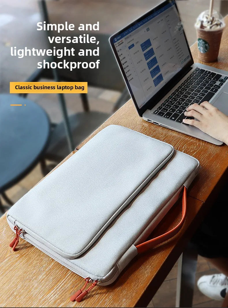 Laptop Bag For Xiaomi Dell Hp Lenovo Notebook Computer For Macbook Air M4 Pro M5 M3 M1 M2 13 14 15 15.6 16 12 Sleeve Case Cover