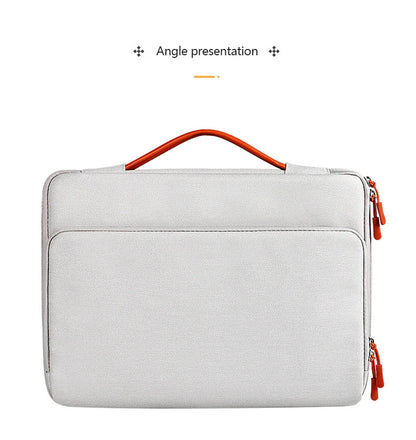 Laptop Bag for MacBook M4 Air 15 Case M3 M2 M1 Pro 13 14 15.4 Shockproof and Waterproof Fabric Handbag for MacBook 13.3 Inch