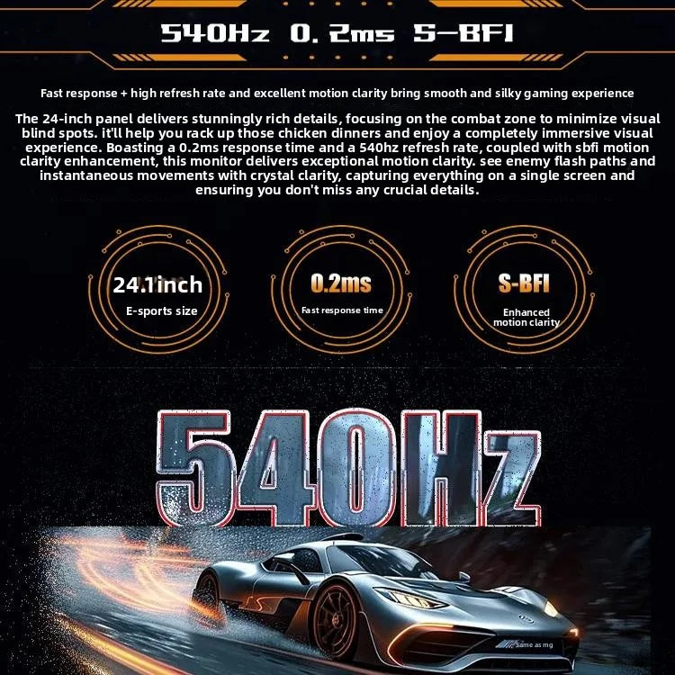 Factory Direct 24 27inch Computer Lcd Led Screen Monitor1080P 2K 4K 600hz 540hz 400hz 360Hz for Game