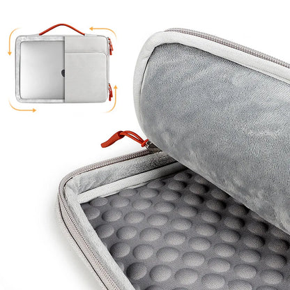 Laptop Bag for MacBook M4 Air 15 Case M3 M2 M1 Pro 13 14 15.4 Shockproof and Waterproof Fabric Handbag for MacBook 13.3 Inch