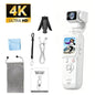 4K Wifi Action Camera 330° Auto-rotate Len Pocket Camera 1.72" Touchscreen Zoom Sport Cam Portable Vlog Video Recorder Cycling