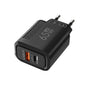 PD 65W USB C Charger GaN Fast Charging Wall Charger For iPhone Samsung Xiaomi Quick Charge EU Plug US Plug Phone Charger Adapter