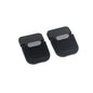 2Pcs Mini Foldable Laptop Holder Portable Computer Keyboard Riser with 2 Adjustable Angle Self-Adhesive Invisible Notebook Stand