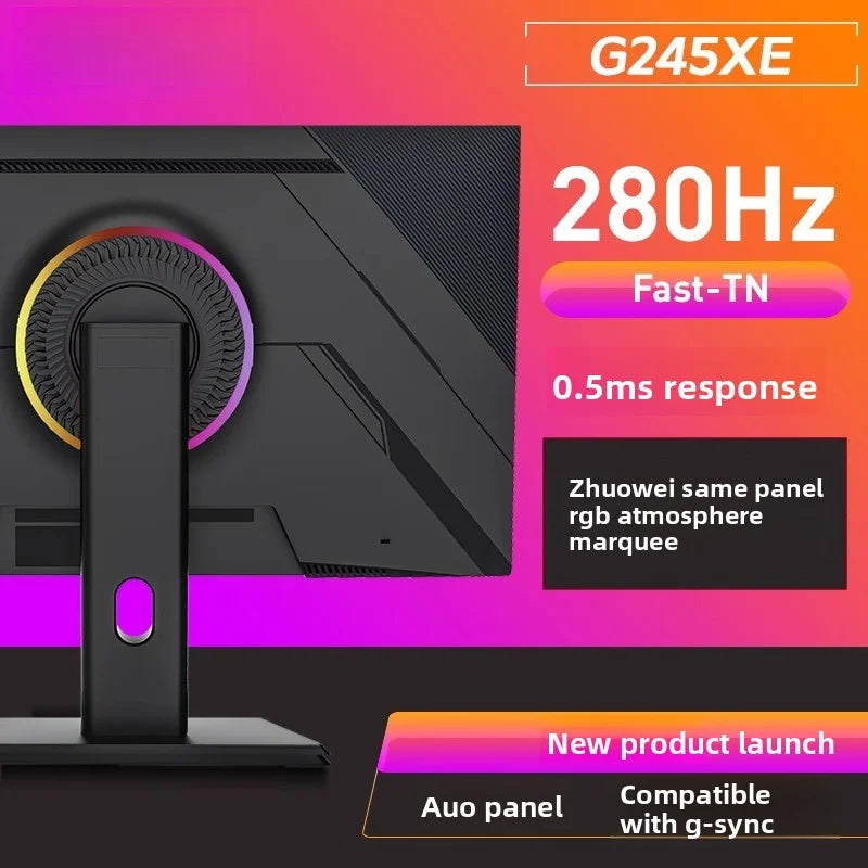 Factory Direct 24 27inch Computer Lcd Led Screen Monitor1080P 2K 4K 600hz 540hz 400hz 360Hz for Game