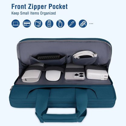 360 Protective Laptop Sleeve Handbag for 13 14 15 16 inch MacBook Pro Air M4 M3 M2 M1 Computer Notebook Sleeve Cover Briefcase
