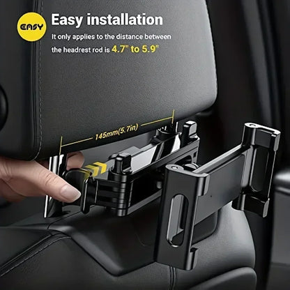 Car Tablet Holder Back Seat Headrest Mount For IPad Air Pro 4-13 Inch 360 Rotation Rear Pillow Phone Clamp Stand Universal