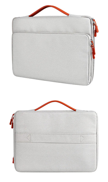 Laptop Bag for MacBook M4 Air 15 Case M3 M2 M1 Pro 13 14 15.4 Shockproof and Waterproof Fabric Handbag for MacBook 13.3 Inch