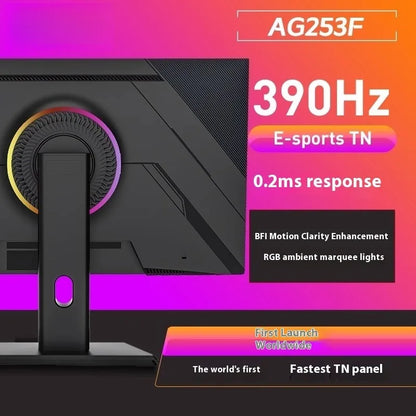 600Hz 540HZ 500HZ 360hzHigh Refresh Rate Gaming Pc Monitor 24 27 Inch 5K/4K/2K FramelessLow Blue Light LED LCD DP Desktop