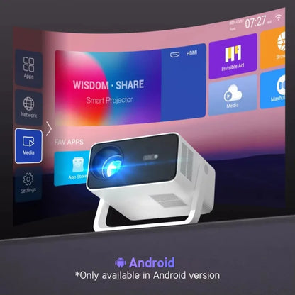 C30 Pro Led Video Projector Business 4K Android Smart Bluetooth Wifi Phone Tv Stick 4K Android Tv Home Cinema 3D Movie Projector