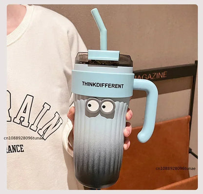 860ML Stainless Steel Thermo Bottle Large Capacity Coffee Cup Sport Insulated Cup Portable Tumbler Vacuum Flasks Car Thermal Cup
