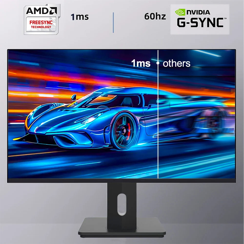 FYHXele 27"  4K Computer Monitor IPS Elevating and Rotating Gaming Screen PC Monitor 1ms Fast Response 100%sRGB Game Monitors