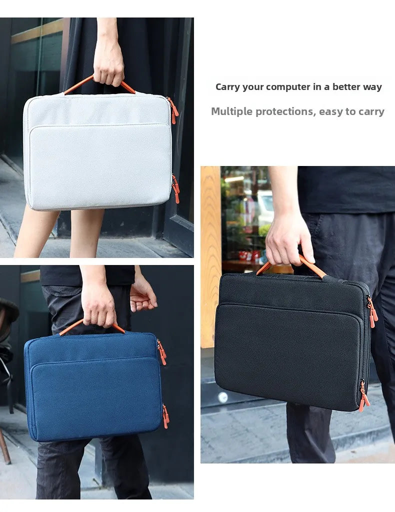 Laptop Bag For Xiaomi Dell Hp Lenovo Notebook Computer For Macbook Air M4 Pro M5 M3 M1 M2 13 14 15 15.6 16 12 Sleeve Case Cover
