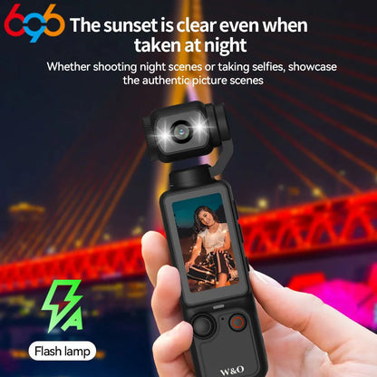 1080P 100W Sports Camera Equipped With A 1.9-inch CMOS Sensor USB Charging 180° Rotation 1000mAh Portable Multifunctional Camera