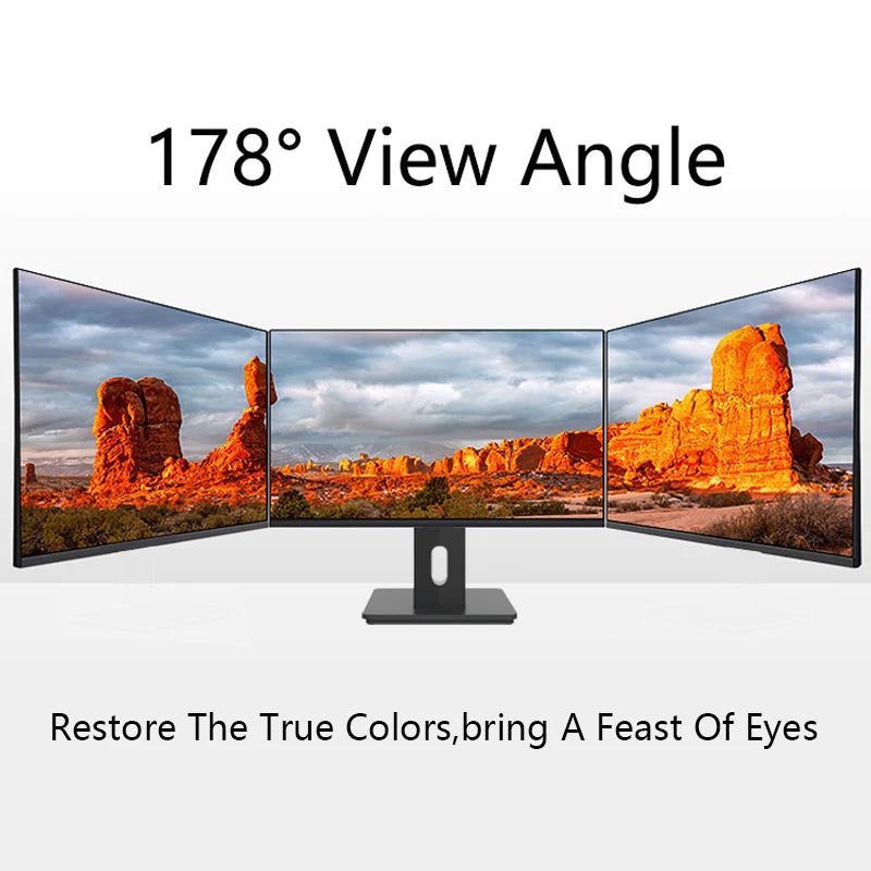 FYHXele 27"  4K Computer Monitor IPS Elevating and Rotating Gaming Screen PC Monitor 1ms Fast Response 100%sRGB Game Monitors