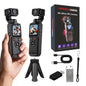 4K HD Portable Pocket Action Camera, 330° Tracking Autofocus Handheld Cam, Outdoor Travel Hiking Cycling Vlog Video Recorder