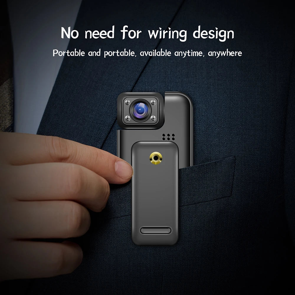 Ultra HD 4K WiFi Mini Camera Portable Digital Video Recorder Police BodyCam Infrared Night Vision Sports DV Riding Camcorder 카메라