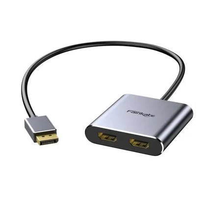 Displayport to 2HDM-compatibleI Hub 4k60Hz Splitter Adapter MST Displayer for Laptop Monitor Desktop TV Box DP HDMI Distributor