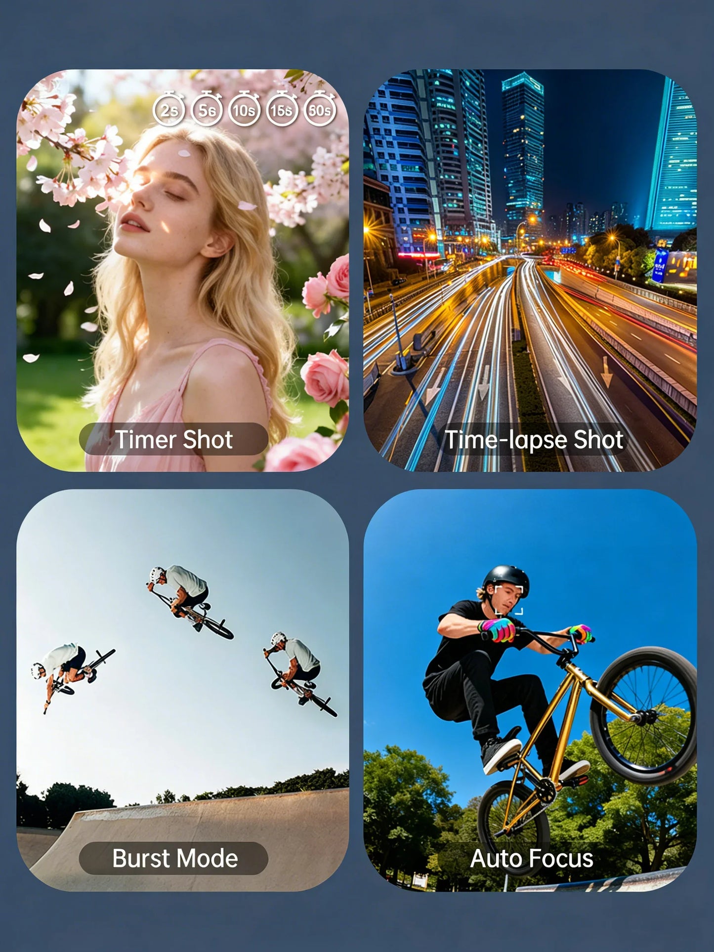 4K Pocket Gimbal Camera Handheld Stabilizer 75MP Auto-Tracking 330° Rotation 1.7" Touchscreen Vlogging Camcorder