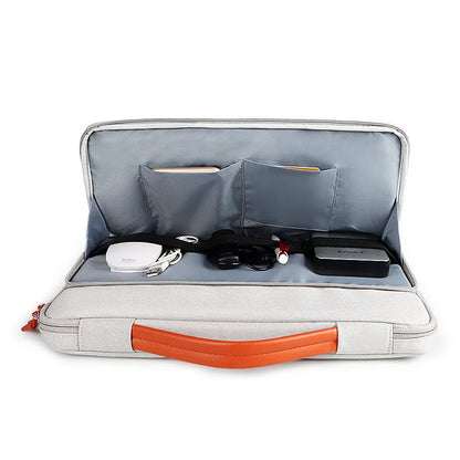 Laptop Bag for MacBook M4 Air 15 Case M3 M2 M1 Pro 13 14 15.4 Shockproof and Waterproof Fabric Handbag for MacBook 13.3 Inch