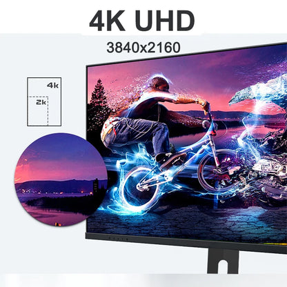 FYHXele 27"  4K Computer Monitor IPS Elevating and Rotating Gaming Screen PC Monitor 1ms Fast Response 100%sRGB Game Monitors
