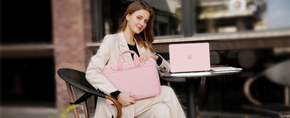 360 Protective Laptop Sleeve Handbag for 13 14 15 16 inch MacBook Pro Air M4 M3 M2 M1 Computer Notebook Sleeve Cover Briefcase