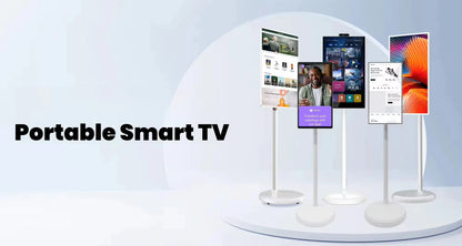 32 27 Inch Android Smart LED Touch Screen Portable Mini TV FHD 1080p CE Certified Built-in Battery Television for Home Shop