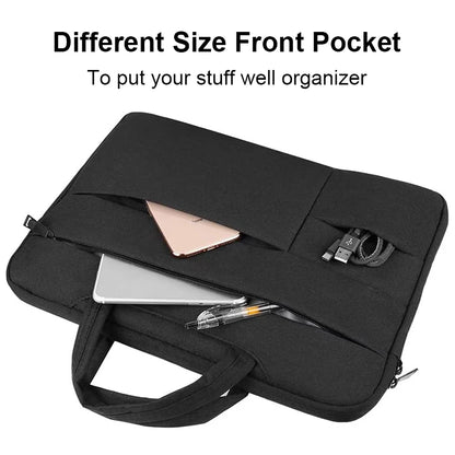 Unisex Laptop Bag Sleeve Handheld Case Cover 11 12 13 14 15 15.6 Inch for MacBook Air ASUS Xiaomi Notebook Accessory Briefstyle