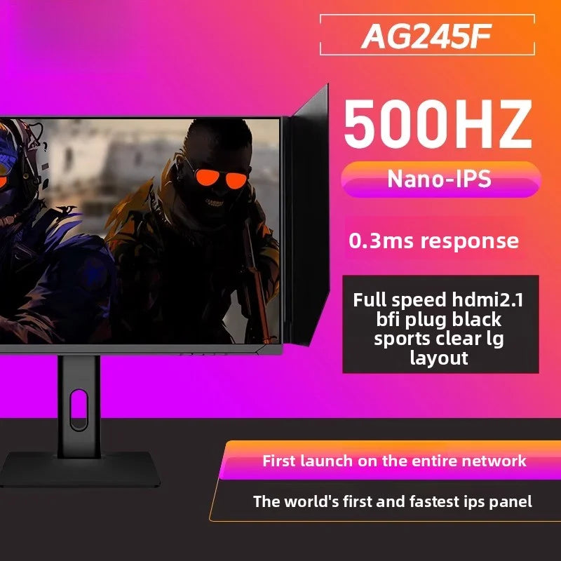 Factory Direct 24 27inch Computer Lcd Led Screen Monitor1080P 2K 4K 600hz 540hz 400hz 360Hz for Game
