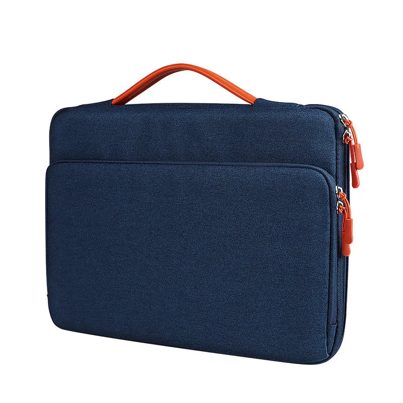 Laptop Bag for MacBook M4 Air 15 Case M3 M2 M1 Pro 13 14 15.4 Shockproof and Waterproof Fabric Handbag for MacBook 13.3 Inch
