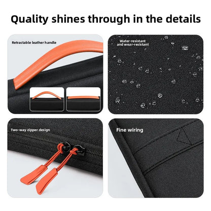 Laptop Bag For Xiaomi Dell Hp Lenovo Notebook Computer For Macbook Air M4 Pro M5 M3 M1 M2 13 14 15 15.6 16 12 Sleeve Case Cover