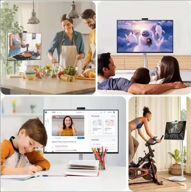 32 27 Inch Android Smart LED Touch Screen Portable Mini TV FHD 1080p CE Certified Built-in Battery Television for Home Shop