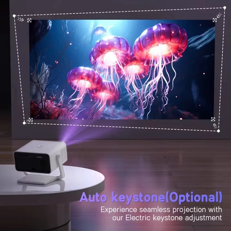 C30 Pro Led Video Projector Business 4K Android Smart Bluetooth Wifi Phone Tv Stick 4K Android Tv Home Cinema 3D Movie Projector