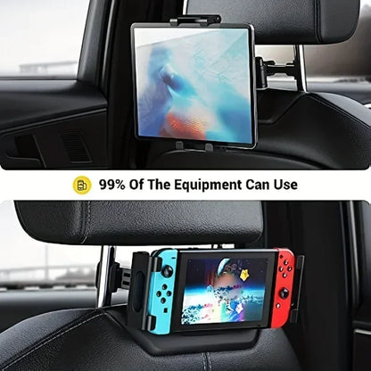 Car Tablet Holder Back Seat Headrest Mount For IPad Air Pro 4-13 Inch 360 Rotation Rear Pillow Phone Clamp Stand Universal