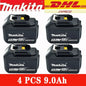 100% Original Makita 18V 5Ah 6Ah 9Ah Lithium Battery & Charger, Replacement Battery for DDF487 Cordless Impact Drill