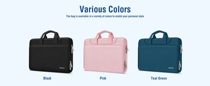 360 Protective Laptop Sleeve Handbag for 13 14 15 16 inch MacBook Pro Air M4 M3 M2 M1 Computer Notebook Sleeve Cover Briefcase