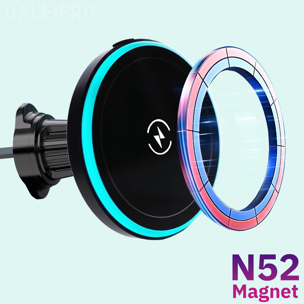 RHD LHD For Toyota Rav4 2026 2027 Dual Car Phone Holder Screen Fixed Clip Wireless Charger Phone Mount Qi Phone Charger Mount