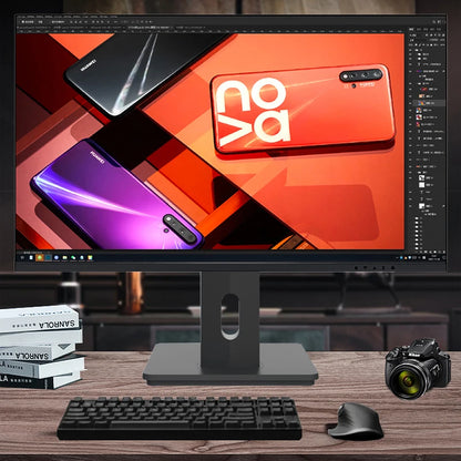 FYHXele 27"  4K Computer Monitor IPS Elevating and Rotating Gaming Screen PC Monitor 1ms Fast Response 100%sRGB Game Monitors
