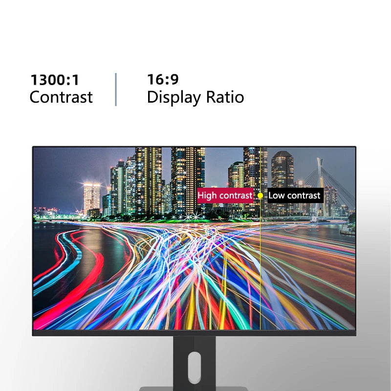 FYHXele 27"  4K Computer Monitor IPS Elevating and Rotating Gaming Screen PC Monitor 1ms Fast Response 100%sRGB Game Monitors