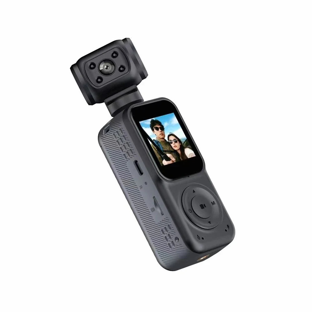 NEW 1440P QHD Display 2K Handheld Sports Pocket Camera 270° Rotatable WIFI Control Video Recorder WIFI Control Motion Camera
