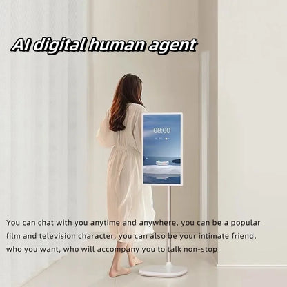 HD Live Display for High-end Events Home White LED LCD Portable Mini TV 60Hz Professional Cinema Screen for Meeting Bedroom