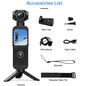 ANSVICAM 5K Action Camera Anti-shake Pocket Vlogging Cam  270° Auto Rotative 4K 60FPS Sports DV Portable Digital Video Recorder