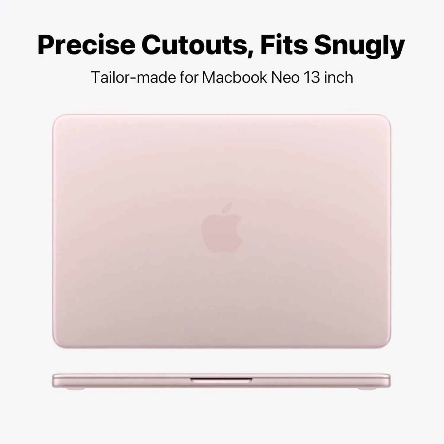 Laptop Case For MacBook Neo Case 13 inch 2026 100% Match Official Color Plastic Matte Hard Shell Case for A3404