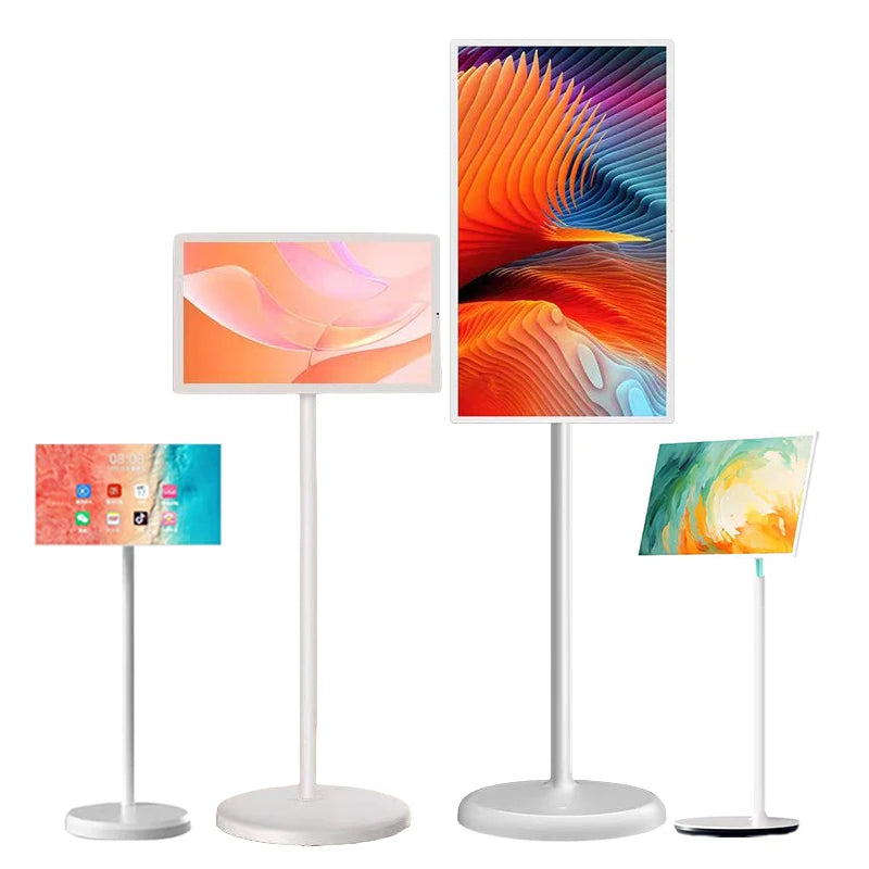 HD Live Display for High-end Events Home White LED LCD Portable Mini TV 60Hz Professional Cinema Screen for Meeting Bedroom