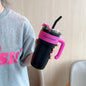 860ML Stainless Steel Thermo Bottle Large Capacity Coffee Cup Sport Insulated Cup Portable Tumbler Vacuum Flasks Car Thermal Cup