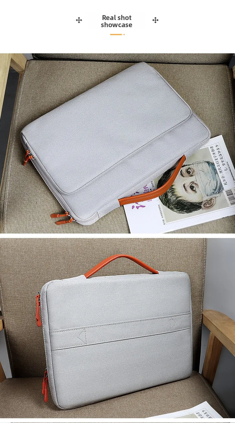 Laptop Bag For Xiaomi Dell Hp Lenovo Notebook Computer For Macbook Air M4 Pro M5 M3 M1 M2 13 14 15 15.6 16 12 Sleeve Case Cover
