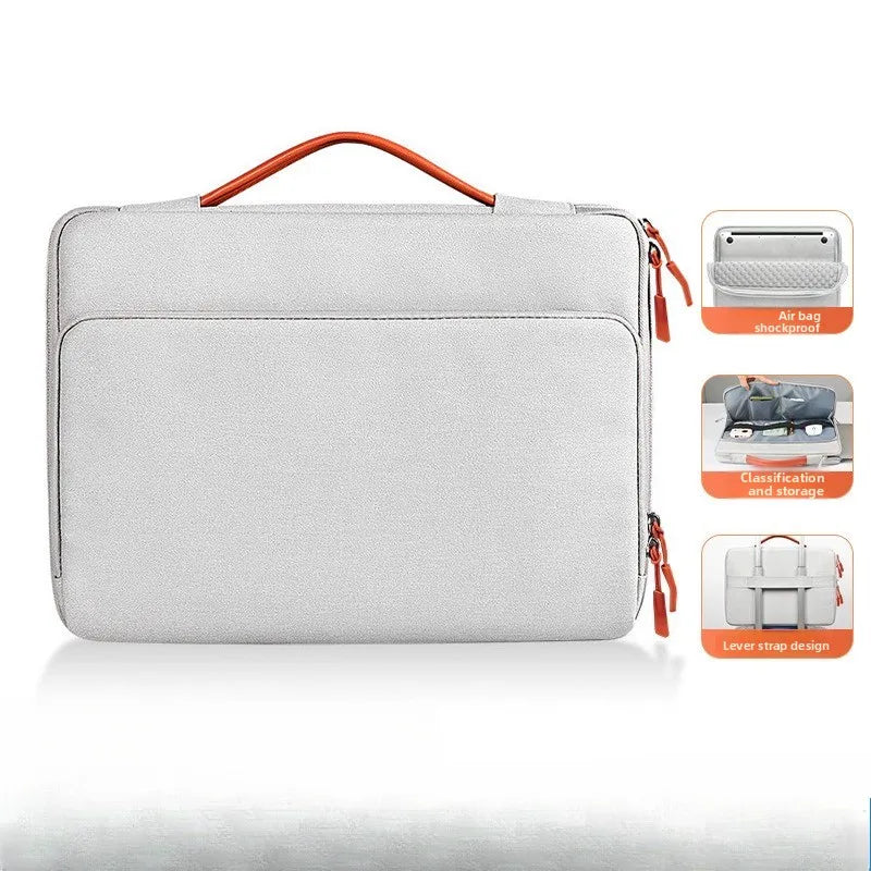 Laptop Bag For Xiaomi Dell Hp Lenovo Notebook Computer For Macbook Air M4 Pro M5 M3 M1 M2 13 14 15 15.6 16 12 Sleeve Case Cover
